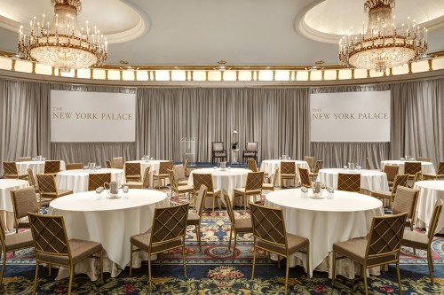New York, NY - JANUARY 26, 2015: The New York Palace Hotel. Event space. Credit: Photographs by Bruce Buck.